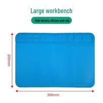 Anti-Static Silicone Repair Workbench Pad - Heat Resistant & Insulated for Mobile, Phone, and Computer Repairs