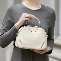 Genuine Leather Shoulder Bag for Women Fashion Messenger Bags Top Handle Bags