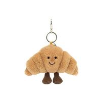 JELLYCAT Žaismingo maisto Riestainio papuošalas Lėlė Pliušinis pakabukas 8 cm aukščio Box Not Included