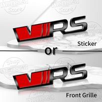 Metaliniai automobilio lipdukai VRS logotipas Octavia 2 3 Kamiq Kodiaq Karoq RS Superb Fabia Rapid Favorit VRS emblema ženkliukas priedai Sticker