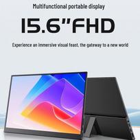 15,6  4K nešiojamas IPS monitorius nešiojamiesiems kompiuteriams/konsolėms 15-inch Model A (TN)