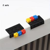 5sets/2sets Desktop Cable Clips, Keep Your Phone and Charging Cables Neatly Organized, a Must-have for a Calming Office Setup