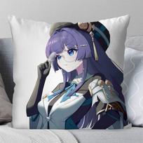 Pela Anime Hhonkai Star Rail Pillow Case Fashion Square Pillowcase Bedroom Sofa Room Ins Decoration Leisure 40x40cm