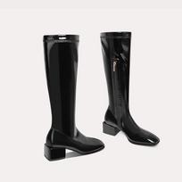 Winter New Style Popular Boots Women Knee-high Sexy Boots Elastic Cold-proof and Warm Luxury Booties Zapatos Mujer 35