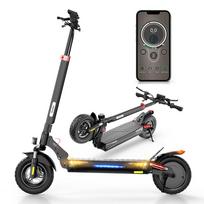 iScooter iX3 Daugiafunkcinis sulankstomas elektrinis paspirtukas 800W variklis 48V10Ah baterija 10 colių ratai Miesto kelionėms E-paspirtukas Suaugusiems