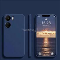 For Poco X7 Pro Case Xiaomi Poco X7 Pro Cover Fundas Coque Soft Original Liquid Silicone Camera Protector Phone Case Poco X7 Pro Poco x7 pro mėlyna