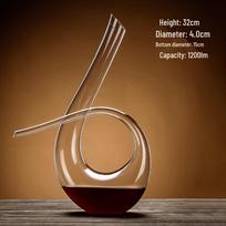 Premium Crystal Glass Wine Decanter Set