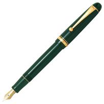 PILOT Custom 74 Fountain Fine Nib Dark Green with Black 14K FKKN12SRDGF Pen, (F), Nib, Gold,