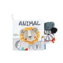 Minkštos kūdikių knygelės 3D Touch Feel Didelio kontrasto audinio knyga Ankstyvojo mokymosi Montessori jutiminiai žaislai vežimėliams, skirti kūdikių dovanoms