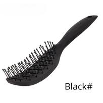 Salon Quality Curved Vent Hair Brush for Detangling and Scalp Massage