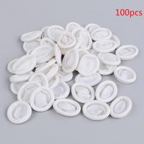 50/100/200 vnt. Vienkartiniai Latekso Guminiai Pirštų Antgaliai Rinkiniai Pirštų Galų Apsaugos Pirštinės 10pcs