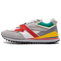 Li Ning Fashion Slip Resistant, Abrasion Resistant, Lightweight Low top Casual Shoes Men's White Gray AGCP313-1 43