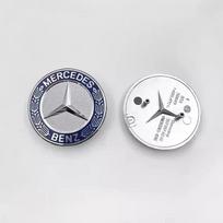 Skirta Mercedes Benz Automobilio Variklio Logotipui Metalinis Plokščias Variklio Dangčio Emblema Priekinis Ženklelis Priedai Skirta Mercedes Benz AMG W204 W205 W203 W211 W212