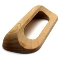 Waki Sangyo Wooden Interior Furniture Natural Wood Handle, Handle, Knob, Finish, 96mm, TW-309