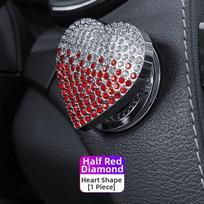 Decorative Start Button Cover Heart Shaped Car Joystick Starter Cover  Car Fragrance Ornament