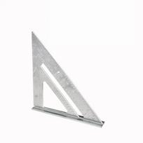 1pc 7 Inch Speed Square Ruler, Aluminum Alloy Triangle Layout Tool, Precision Angle Measuring for Carpentry Woodworking