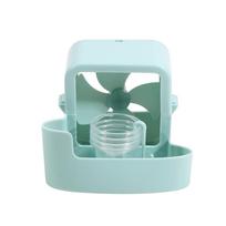 Electric Fan Cooling Storage Box Ice Storage Box Fast Cooling Portable Household With Hanging Hook For Electric Fans Ice Holders mėlyna