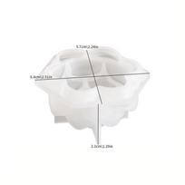 Lotoso žiedo formos žvakės silikoninės formelės žvakių, dervos, aromaterapijos žvakių, rankų darbo vaško muilo gamybai, namų dekoras, amatas