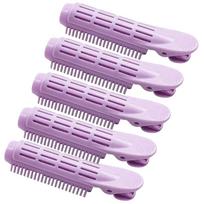 (brisand) Plaukų suktukų segtukas „Self Grip Volume“ plaukų suktukų segtukas natūraliai garbanotų plaukų formavimas One Size violetinė
