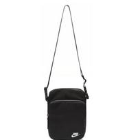 Nike Heritage Polyester Shoulder Bag, Crossbody Bag Regular Unisex Black Casual BA5898-010 juoda