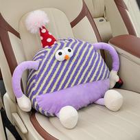 Car Headrest Pillow Dopamine Neck Support Four Seasons Universal Waist Cushion for Car Seat One Size