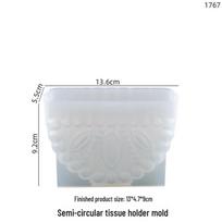 Poppy DIY Epoxy Resin Mold for Tissue Box with Instruction Manual