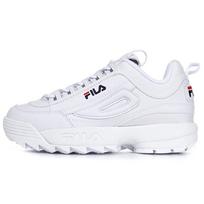 Fila Disruptor 2 žemi stori sportbačiai balti moteriški FS1HTB1071X_WWT 250 white
