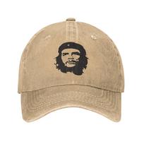 Che Guevara  Sun Baseball Cap  Trendy Men Women Washed Trucker Hat Hot Sale Print Hunting Camping Baseball Caps Birthday Gift One Size