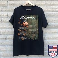 10 Metų Grupė Kelionėje Su Citizen Soldier Marškinėliai Visų Dydžių S5XL FN1728 Unisex Marškinėliai M gray