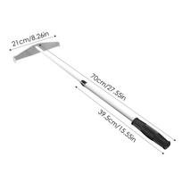 Poker Chip Push Retractable Chip Stick Pusher Collector Rake Chips Harrow Collecter easy to store Metal Portable Casino Supplies sidabras