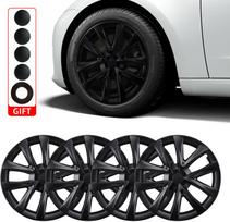 4PCS Design For TESLA Model 3 2017-2023 18 Inch Arachnid Style Wheel Cover Hubcaps Cap Only For Model 3 Wheel Cover Accessories