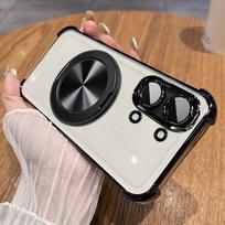 Case For Redmi Turbo 5 Max Magnetic Ring Stand Holder Cases For Redmi Turbo 5 Max Shockproof Soft Silicone Plating Back Cover For Redmi Turbo 5Max juoda