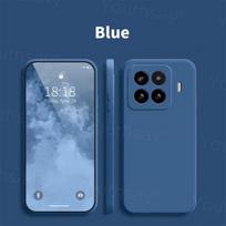 For Xiaomi 17T Case Xiaomi 17T Pro Cover Fundas Shell Coque Soft Original Liquid Silicone TPU Phone Bumper Xiaomi 17T Xiaomi 17T mėlyna