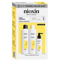 NIOXIN System 1 Bandomasis rinkinys normaliai galvos odai, Korėjietiškas 1 Set