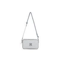 MLB Cotton, Polyester Portable Crossbody Bag, Shoulder Bag Regular Unisex Gray White Casual 3ACRS014N-50CGL pilka spalva