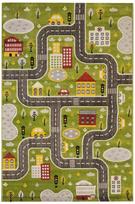 Vaikiškas kilimas KINDER GREEN, 180 x 120 cm, 50% akrilo, 50% poliesterio