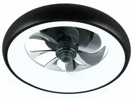 LED šviestuvas-ventiliatorius REALITY MUONIO, 15+20W, 2700-6500K, 2300lm, Ø40cm, su pultu