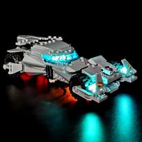 LYBMTWF LED apšvietimo rinkinys, suderinamas su Lego 76331 Batmobile konstravimo kaladėlėmis(NEĮSKAIČIUOTI Modelio Plytelių)