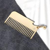 VRB1001-GD Convenient Portable Mini Stainless Steel Hair Comb