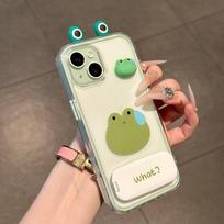 Sweat frog for iPhone17ProMax iPhone case 15/13/1 2/14 all-inclusive soft case 11 apple 17promax