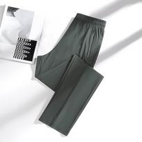 Moteriškos kelnės Tamprios Aktyvios Moteriškos Unisex Greitai džiūstančios kelnės Kvėpuojančios Laisvos kelnės Vėsios Tamprios kelnės moterims su kišenėmis su užtrauktukais L armijos žalia spalva
