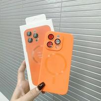 Tinka IPhone 15 magnetiniam telefono dėklui 16 spalvų Apple 14 matinio CD rašto su objektyvo plėvele 13 minkštas apsauginis dangtelis Apple 16