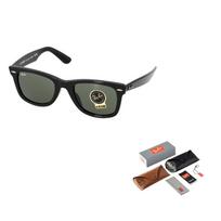 RayBan Traveler Black Square Frame Green Lenses Square Sunglasses Unisex 54