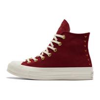 Converse Chuck Taylor All Star 1970s Trendy Versatile High Top Canvas Shoes Women's Red 35