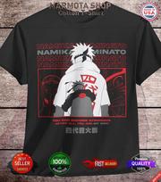 Minato Namikaze Shirt Naruto Shippuden Itachi Anime Unisex Tee T-Shirt All Size 3XL