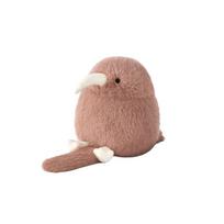 12cm Kiwi Bracelet Animals Plush Bracelet Snapping Ring Creative Bird Brown White Gray Cartoon Car Decor Birthday Gifts for Girl about 12cm