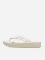 CROCS Moteriškos paplūdimio šlepetės, CLASSIC PLATFORM FLIP W
