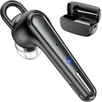 Naujas „Bee“ Bluetooth vienas ausinukas su triukšmo slopinimu, vienalaikiu prijungimu prie dviejų „M52“ ausinių, ausiai, laisvų rankų skambučiams, ambidekstriškas, slopinantis, įmontuotas juoda