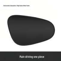 Automobilis nuo saulės: Statinio siurbimo saulės skydelis šoniniams langams - Šilumos izoliacija ir apsauga nuo saulės
