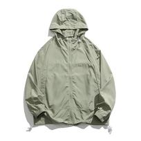 Upf50+ Outdoor Ice Silk Sun Protection Clothing for Men and Women Summer UV Protection Lightweight Breathable Fishing Protective Clothing S